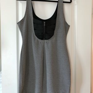 Material Girl NWT XL B&W Striped Dress HOST PICK 9/15 🎉🎉🎉❤️❤️❤️🎉🎉🎉